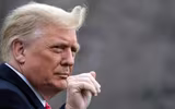 [ẢNH] Ông Donald Trump tổ chức mít tinh, chỉ trích mạnh mẽ chính quyền đương nhiệm