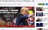 [ẢNH] Ông Donald Trump tổ chức mít tinh, chỉ trích mạnh mẽ chính quyền đương nhiệm