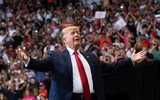 [ẢNH] Ông Donald Trump tổ chức mít tinh, chỉ trích mạnh mẽ chính quyền đương nhiệm