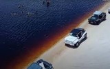 [ẢNH] Kỳ lạ hồ nước có màu Coca Cola ở Brazil