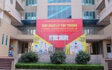 Bên trong cơ sở thu dung, điều trị F0 thể nhẹ với quy mô 600 giường ở quận Đống Đa