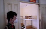 Bên trong cơ sở thu dung, điều trị F0 thể nhẹ với quy mô 600 giường ở quận Đống Đa