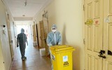 Bên trong cơ sở thu dung, điều trị F0 thể nhẹ với quy mô 600 giường ở quận Đống Đa