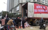 Tắc cửa khẩu, mít Thái tràn vỉa hè Hà Nội chờ 'giải cứu'