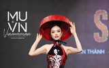 Ấn tượng với trang phục dân tộc của Hoa hậu Hoàn vũ Việt Nam 2022