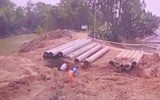 Toàn cảnh vụ giải cứu bé trai 10 tuổi rơi xuống trụ bê tông sâu 35m