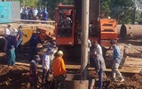 Toàn cảnh vụ giải cứu bé trai 10 tuổi rơi xuống trụ bê tông sâu 35m
