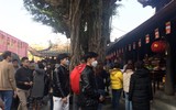 Giới trẻ Hà thành đến chùa Hà cầu duyên đầu năm mới