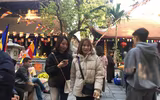 Giới trẻ Hà thành đến chùa Hà cầu duyên đầu năm mới