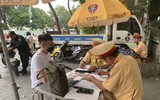 Năm tổ công tác đặc biệt CATP Hà Nội đã xử phạt gần 400 trường hợp vi phạm