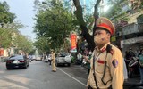 Đảm bảo an ninh trật tự, an toàn giao thông cho thí sinh đến làm thủ tục dự thi vào 10