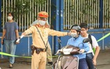 Đảm bảo an ninh trật tự, an toàn giao thông cho thí sinh đến làm thủ tục dự thi vào 10