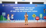 Hơn 2.000 học sinh được nghe tuyên truyền pháp luật ATGT