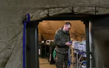 [Ảnh] Quân đội Nga triển khai bệnh viện dã chiến ở Nagorno-Karabakh