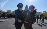 [ẢNH]: Đụng độ ác liệt giữa người biểu tình với lực lượng cảnh sát ở Yerevan