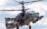 [ẢNH] Nga triển khai trực thăng ‘cá sấu’ K-52 tới biên giới với Ukraine