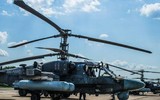 [ẢNH] Nga triển khai trực thăng ‘cá sấu’ K-52 tới biên giới với Ukraine