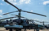 [ẢNH] Nga triển khai trực thăng ‘cá sấu’ K-52 tới biên giới với Ukraine