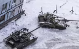 [ẢNH] Nga triển khai trực thăng ‘cá sấu’ K-52 tới biên giới với Ukraine