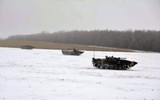 [ẢNH] Nga triển khai trực thăng ‘cá sấu’ K-52 tới biên giới với Ukraine