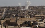 [ẢNH] Chỉ trong vài giờ, không quân Nga tiến hành hơn 30 cuộc không kích ở Trung Syria