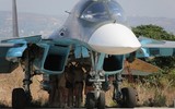 [ẢNH] Chiến đấu cơ Su-34 Nga dội bom một nửa tỉnh Idlib chỉ trong vài giờ