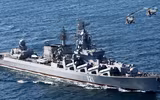 [ẢNH] Hải quân Nga tập trận gần Crimea giữa lúc căng thẳng với Ukraine gia tăng