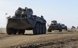 [ẢNH] Hải quân Nga tập trận gần Crimea giữa lúc căng thẳng với Ukraine gia tăng