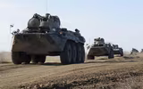 [ẢNH] Hải quân Nga tập trận gần Crimea giữa lúc căng thẳng với Ukraine gia tăng