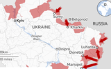 10 xe tăng Ukraine đột kích xuyên biên giới Nga ở Kharkiv?