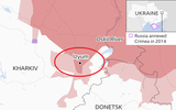 Chiến sự Nga-Ukraine ở Donbass: Nga cắt rời Severodonetsk-Lisichansk