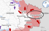 Chiến sự Nga-Ukraine ở Donbass: Nga cắt rời Severodonetsk-Lisichansk