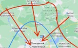 Chiến sự Nga-Ukraine: Slavyansk trong tầm ngắm của quân đội Nga