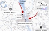9.000 quân Nga áp sát biên giới phía Bắc, Kiev bị uy hiếp nặng nề