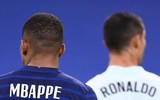 [ẢNH] Ronaldo gây sốt khi cười giòn tan cùng đàn em Mbappe