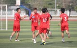 [ẢNH] THPT Hoàng Mai vào chung kết sau màn rượt đuổi tỉ số nghẹt thở