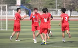 [ẢNH] THPT Hoàng Mai vào chung kết sau màn rượt đuổi tỉ số nghẹt thở