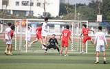 [ẢNH] THPT Hoàng Mai vào chung kết sau màn rượt đuổi tỉ số nghẹt thở