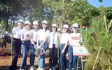 [ẢNH] Dàn Hoa hậu, người đẹp Việt Nam hào hứng trồng cây xanh ở Tây Nguyên