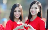 [ẢNH] Trần Tiểu Vy đọ nhan sắc đỉnh cao cùng tân Hoa hậu Đỗ Thị Hà