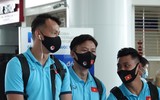 [ẢNH] ĐT Việt Nam phấn chấn lên chuyên cơ sang UAE