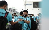 [ẢNH] ĐT Việt Nam phấn chấn lên chuyên cơ sang UAE