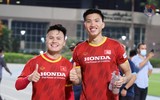 [ẢNH] ĐT Việt Nam mướt mồ hôi trong buổi tập đầu tiên ở UAE
