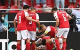 [ẢNH] Toàn cảnh vụ Eriksen đột quỵ trên sân khiến châu Âu bàng hoàng