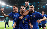 [ẢNH] Toàn cảnh trận bán kết đầy cảm xúc của Italia trước Tây Ban Nha