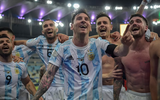 [ẢNH] Cảm xúc trái chiều của Messi và Neymar ở chung kết 
