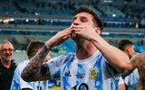 [ẢNH] Cảm xúc trái chiều của Messi và Neymar ở chung kết 