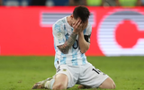 [ẢNH] Cảm xúc trái chiều của Messi và Neymar ở chung kết 