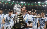 [ẢNH] Cảm xúc trái chiều của Messi và Neymar ở chung kết 