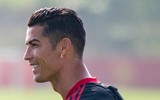 Những hình ảnh đầu tiên của Ronaldo trên sân tập M.U